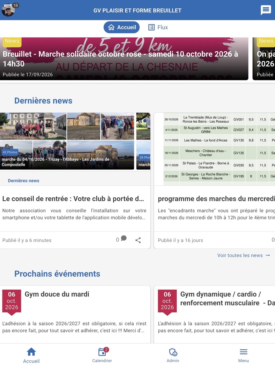 Le conseil de rentrée : Votre club à portée de mains avec l'application mobile SportsRegions