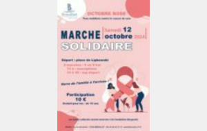 Marche solidaire - Octobre rose à Breuillet - 12/10/2024 à 14h