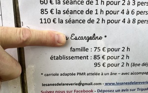 Escargoline : une dénomination pour un groupe de marche lente?