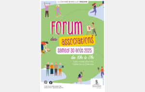 Forum des associations - dans une semaine, c'est la rentrée de la saison 2025/2026 !!!