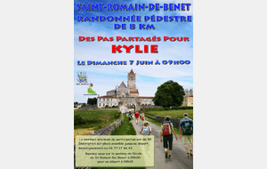 marche solidaire de 8km - Des pas partagés pour Kylie