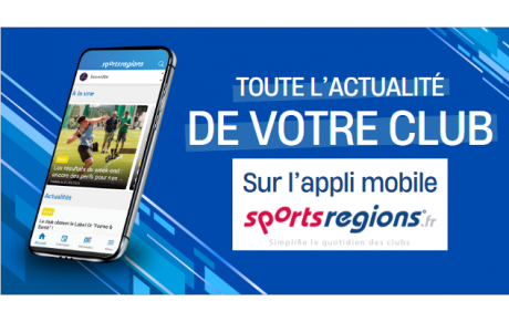 Conseils pour l'installation de l'application mobile SportsRegions