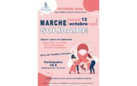 Marche solidaire - Octobre rose à Breuillet - 12/10/2024 à 14h