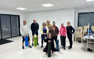 12/03/2026 - Séance de gym dans le local associatif