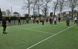 16/03/2026 - Cours de gym à  l'extérieur avec Pierrick