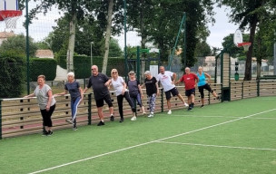 Cours de gym à l’extérieur - juin 2026