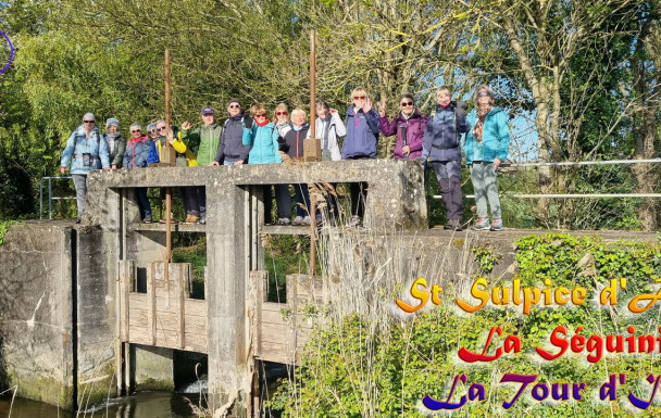 marche du 29/03/2026 - St Sulpice d'Arnoult - La Séguinière - La Tour d'Isleau