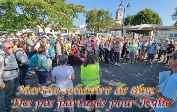 Marche solidaire de 8km - Des pas partagés pour Kylie