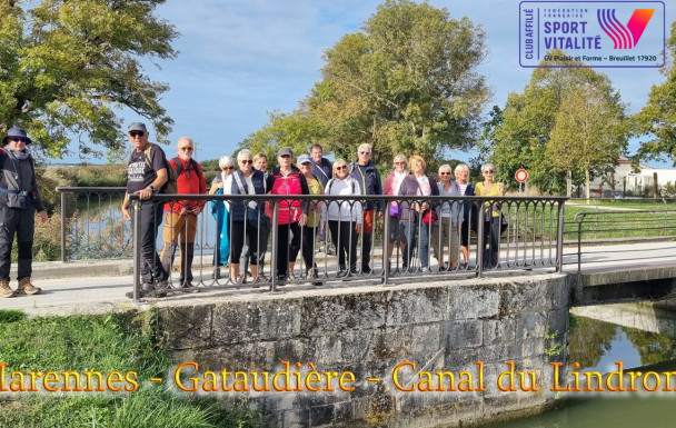 marche du 11/10/2026 - Marennes - Gataudière - Canal du Lindron