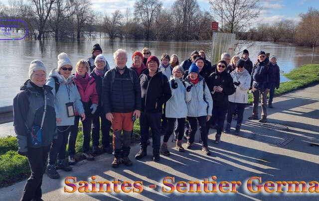 Marche du 12/01/2025 - Saintes - Sentier Germanicus